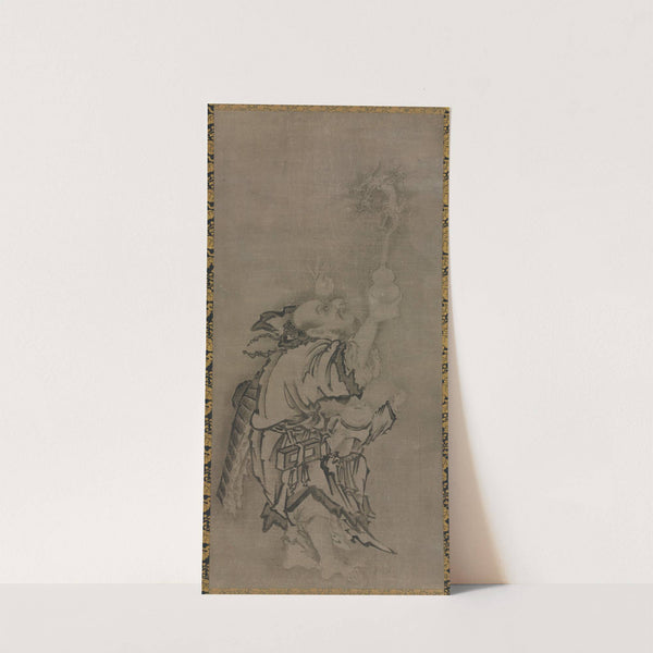 Immortal with Gourd and Dragon (late 1600s-early 1700s) by Kyūseki Tomonobu