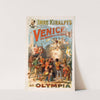 Imre Kiralfy&#039;s brilliant ballet spectacle, Venice, the bride of the sea at Olympia. by Strobridge &amp; Co. Lith.