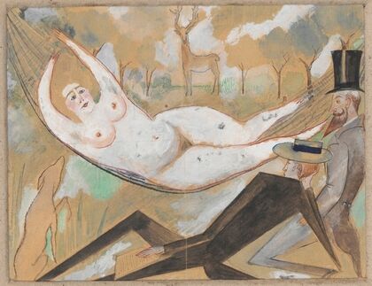 In a hammock