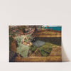 In A Rose Garden by Lawrence Alma-Tadema