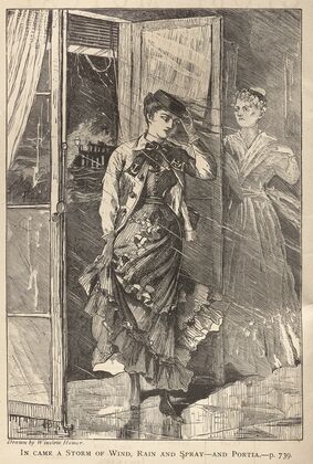In Came a Storm of Wind, Rain and Spray – and Portia (1869)