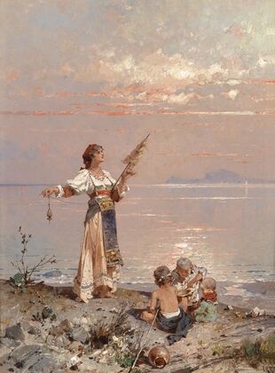 In der Bucht von Neapel
