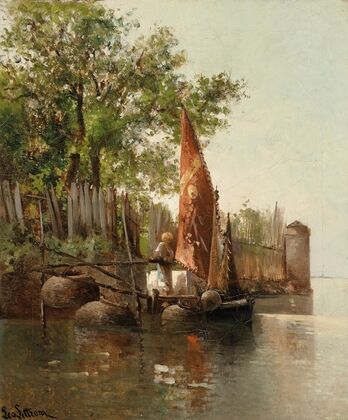 In der Lagune von Venedig
