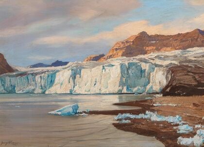 In der Tempelbai (vom Postgletscher) Spitzbergen