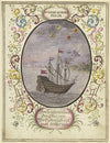 In einem Oval ein Schiff