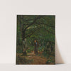 In Fontainebleau Woods (Fontainebleau Forest) by John Washington Love