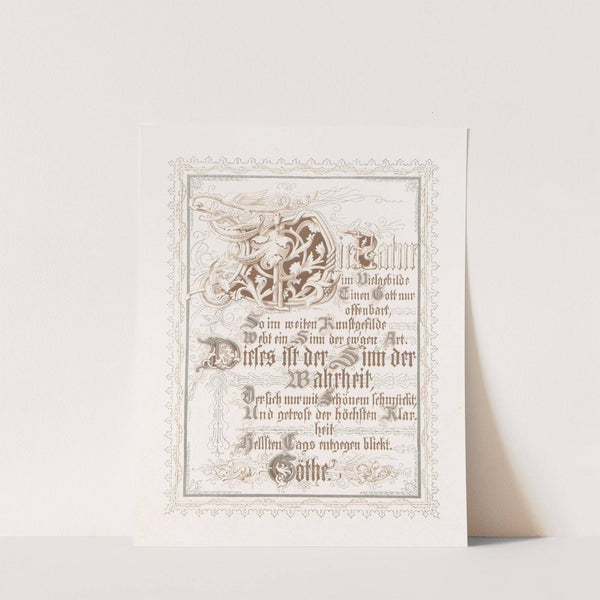 In Freude und Leid Pl.05 by Alwine Schroedter