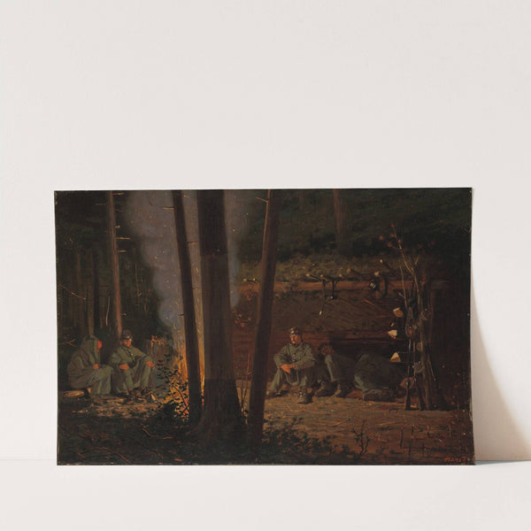In Front of Yorktown by Winslow Homer