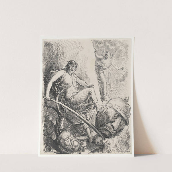 In her path (1917) by Charles Dana Gibson