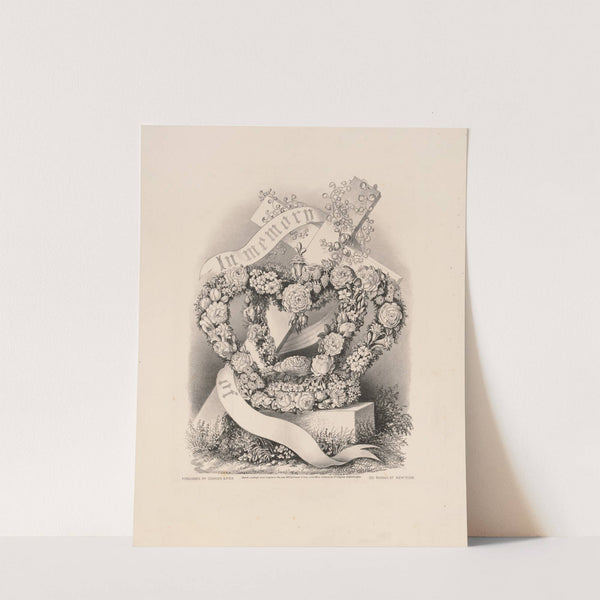 In memory of (1872) by Currier & Ives.