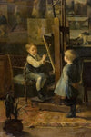 In the Artist’s Studio