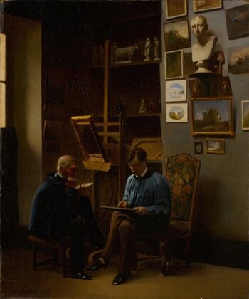 In The Artist’s Studio