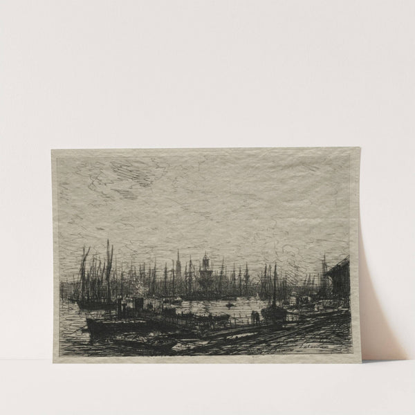 In the Bordeaux Harbor (1869)