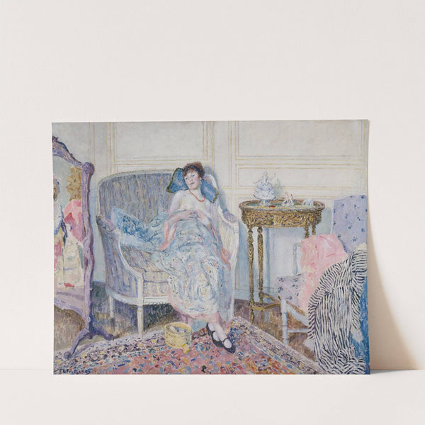 In the Boudoir (1914) by Frederick Carl Frieseke