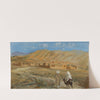 In the desert of Afghanistan (1931) by Alexandre Jacovleff