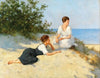 In the dunes on the Baltic Sea shore