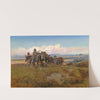 In the Enemy’s Country by Charles Marion Russell