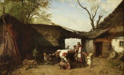 In the farmyard
