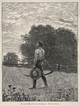 In the Fields (c. 1879)