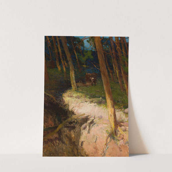 In the forest by Władysław Wankie