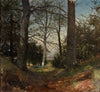 In the Forest. Motif from Stehag, Skåne