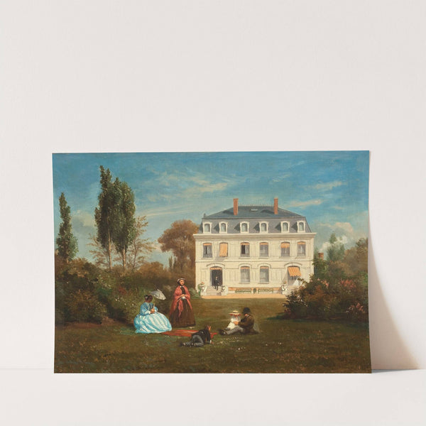 In the Garden by Charles Jean Mercier