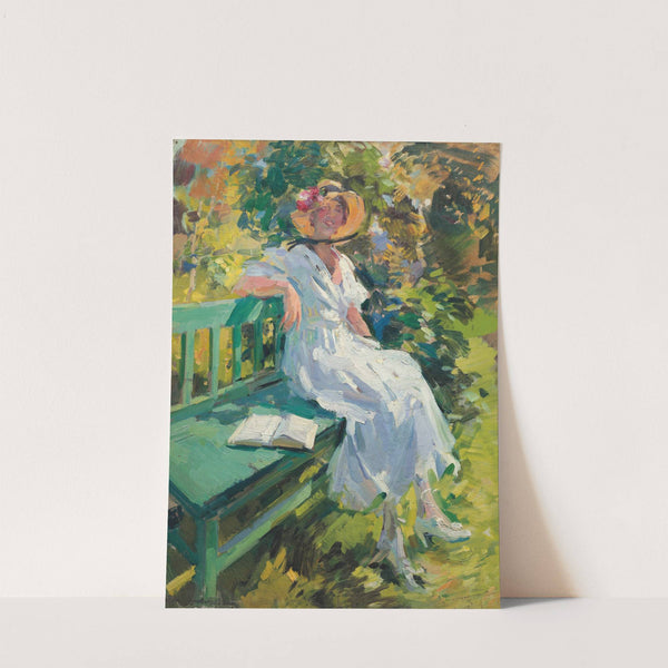 In the garden (circa 1923) by Konstantin Alexeevich Korovin