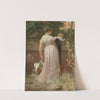 In the garden (1874) by Marcus Stone