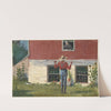 In the Garden (Rustic Courtship) by Winslow Homer