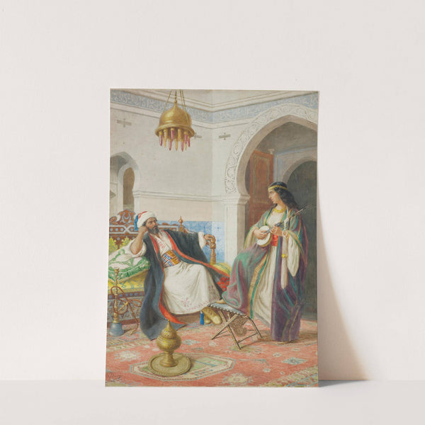 In The Harem by Achille Buzzi