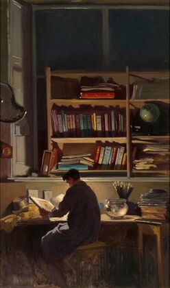 In the library (1928)