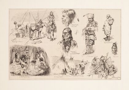 In the lodges of the Blackfeet Indians (1887)