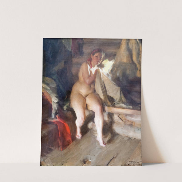 In the Loft (1904) by Anders Zorn