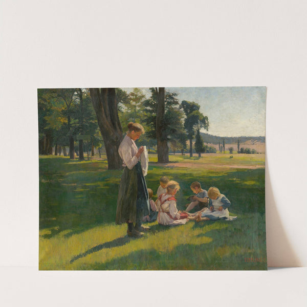 In the Meadow by Teodor Zemplényi