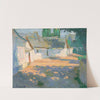 In the Morning Sun (Village Courtyard) by Konštantín Kövári-Kačmarik