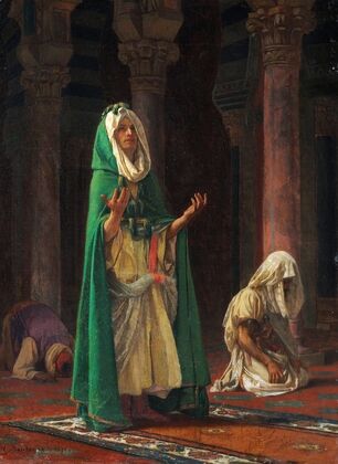 In the mosque