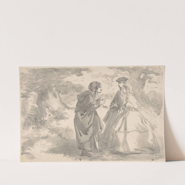 In the Park (ca. 1859) by Thomas Dalziel