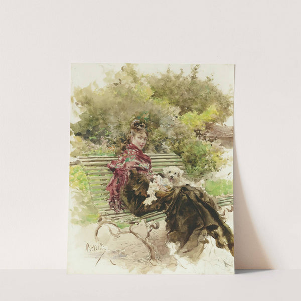 In The Park by Giovanni Boldini