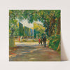 In the park of Schönbrunn Palace (1927) by August Rieger