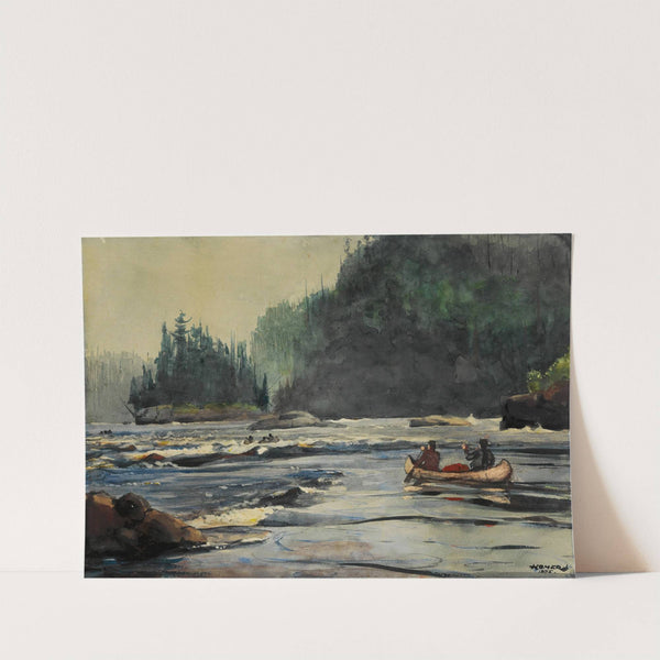 In the Rapids by Winslow Homer