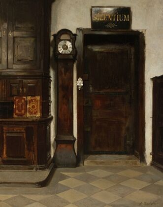 In the sacristy – Silentium