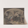 In the Stables II. by Friedrich Carl von Scheidlin