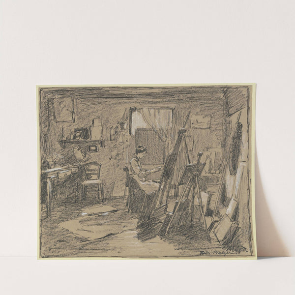 In the studio by Ferdinand Balzer