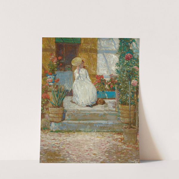 In The Sun (1888) by Childe Hassam