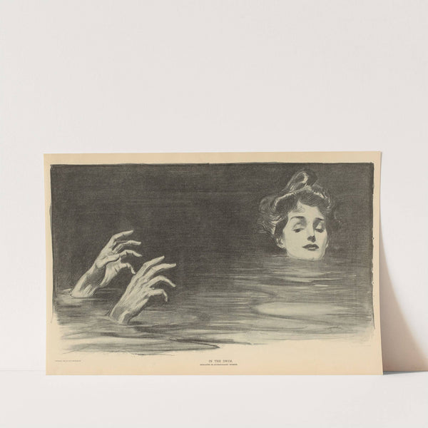 In the swim (1893-1900) by Charles Dana Gibson