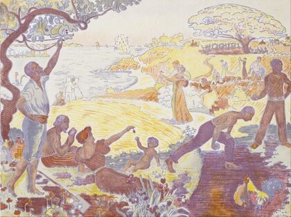 In the Time of Harmony; The Joy of Life–Sunday by the Sea