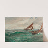 In the track of the trawlers by Charles Napier Hemy