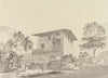 In the Village near Tassisudon [Tashicho Dzong] (ca. 1783)