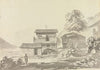 In the Village near Tassisudon [Tashicho Dzong] (ca. 1783)