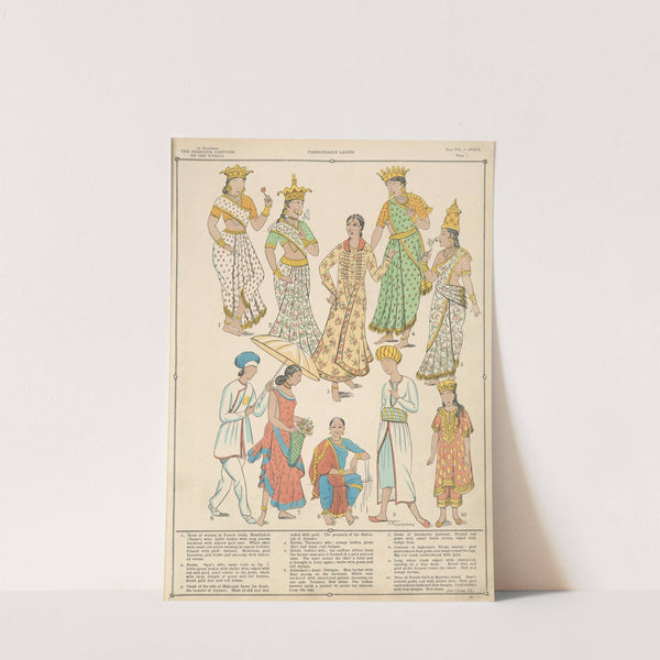 India - Fashionable ladies by Paul Louis de Giafferri